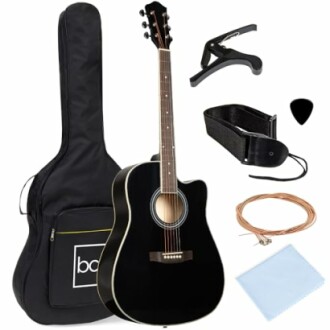 Best Choice Products 41in Beginner Acoustic Guitar