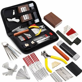 MIFOGE 45Pcs Guitar Repairing Maintenance Tool Kit