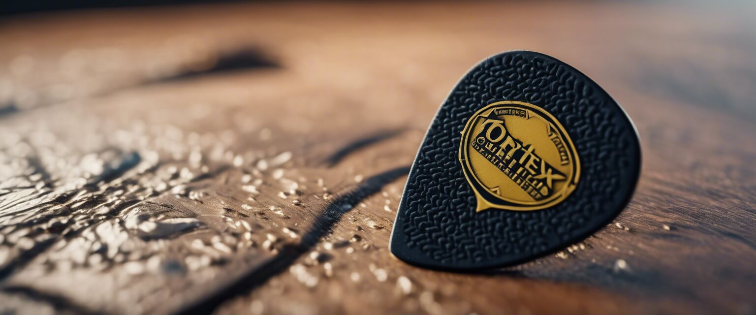 Tortex guitar pick